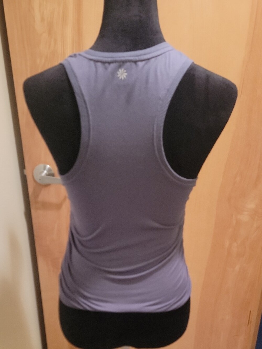 Athleta Ruched Side Performance Tank Top - Slate Blue - Picture 3 of 7
